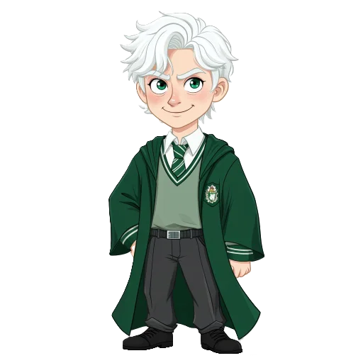 Юный ученик из Слизерина