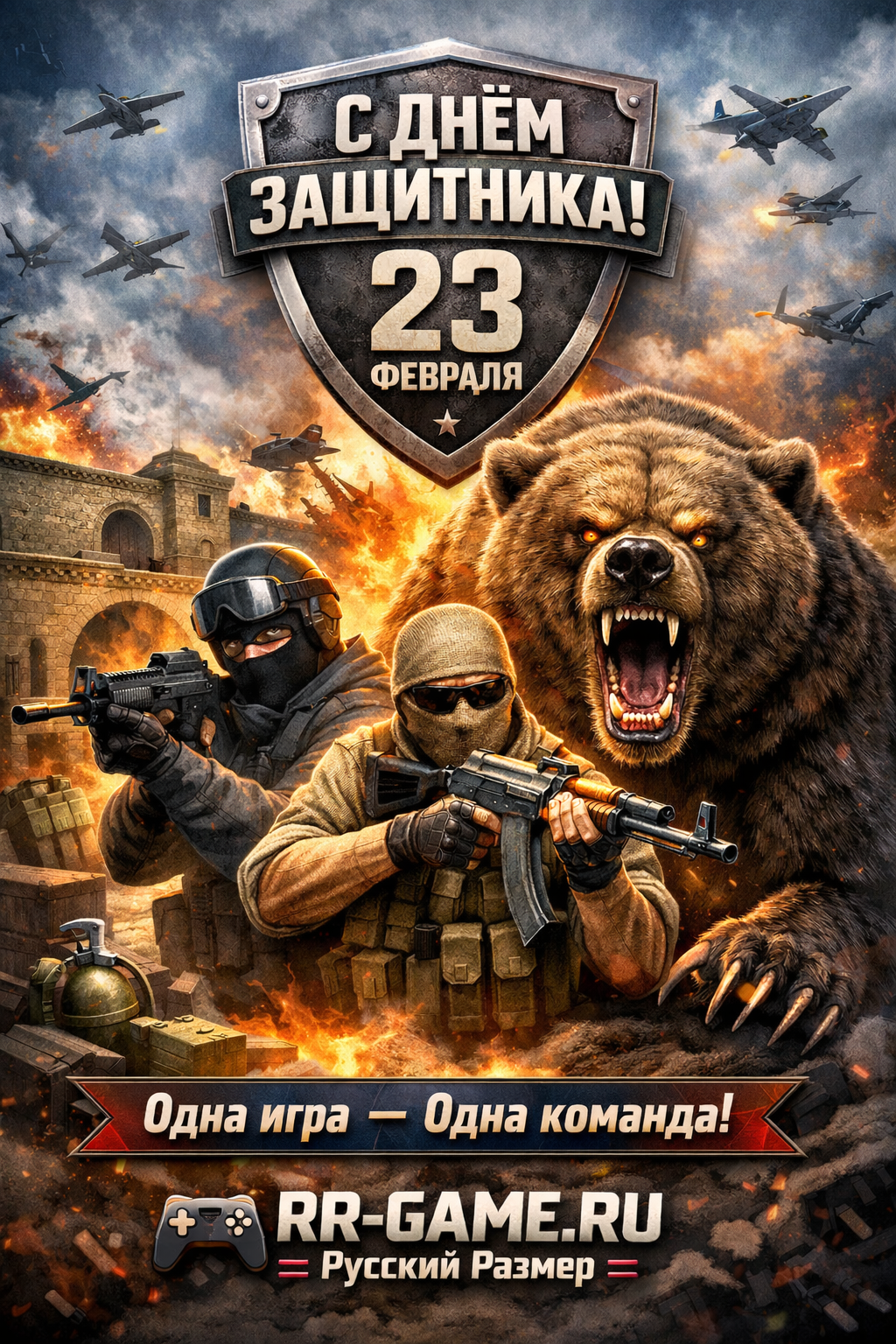 С Днём защитника!