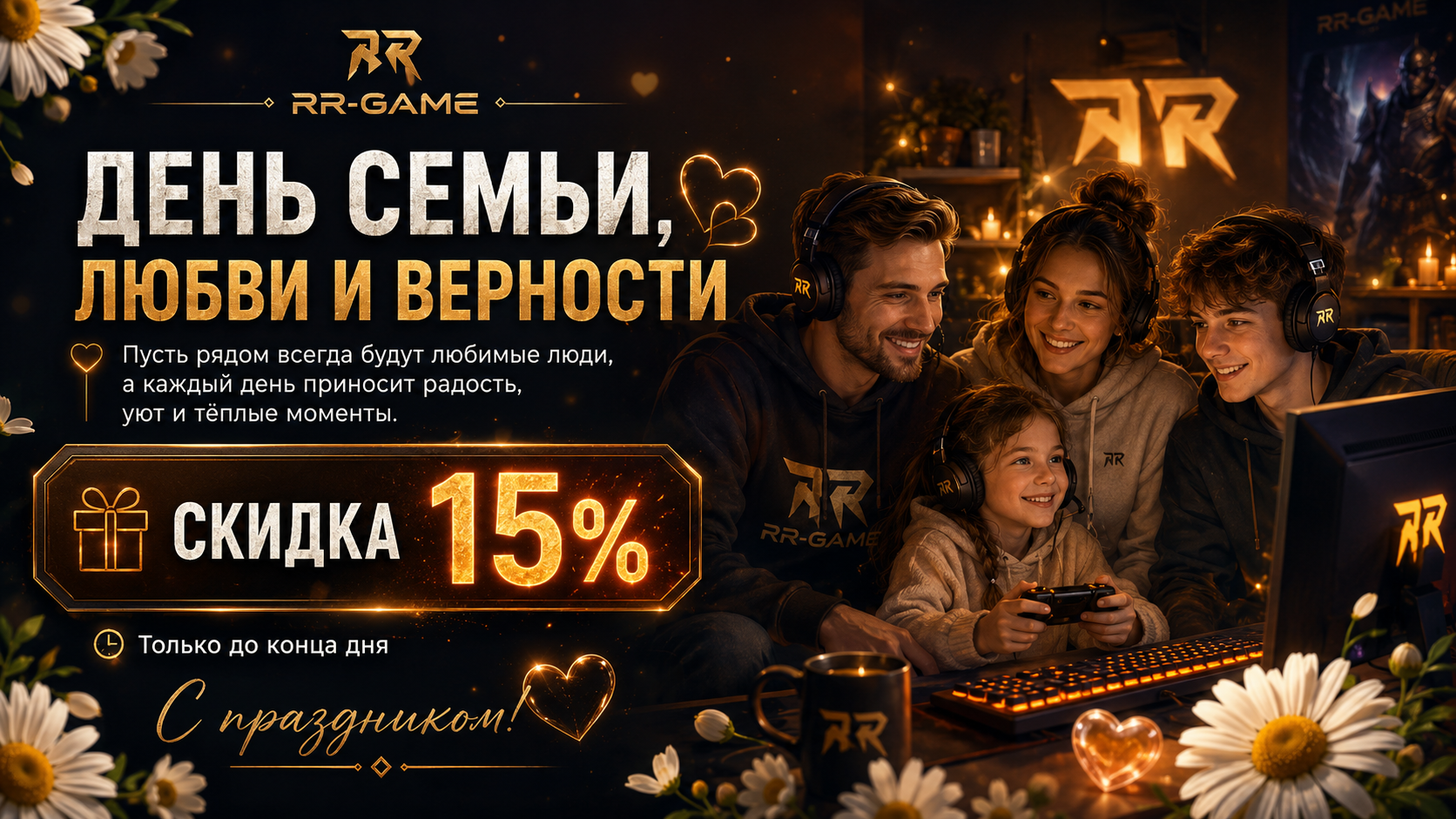День семьи, любви и верности!