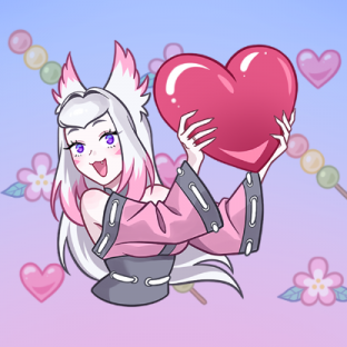 Sticker image for Лисий тандем: Мари и Минто